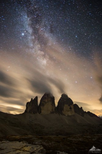 * Noc nad Tre Cime D'Lavaredo *