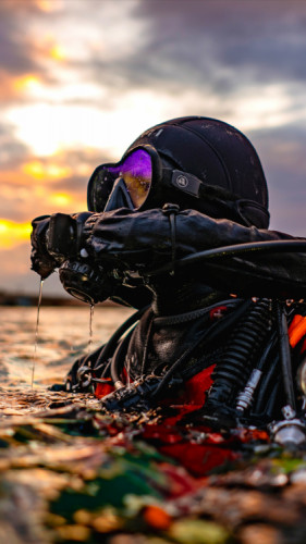 V tichom západe slnka