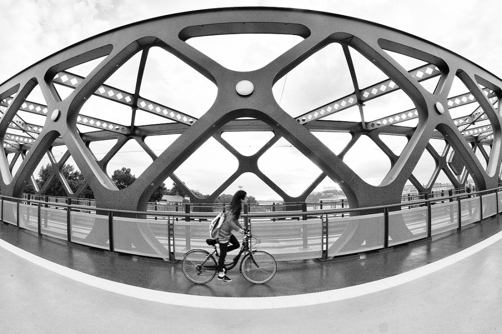 bicyklová mostovka