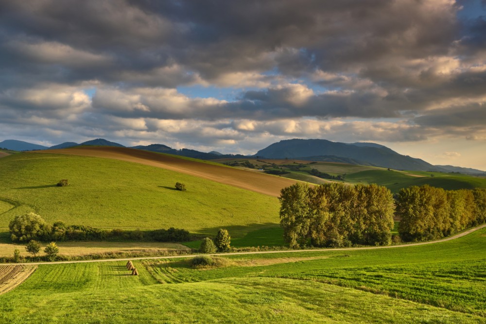 Krajina pod Veľkou Fatrou.