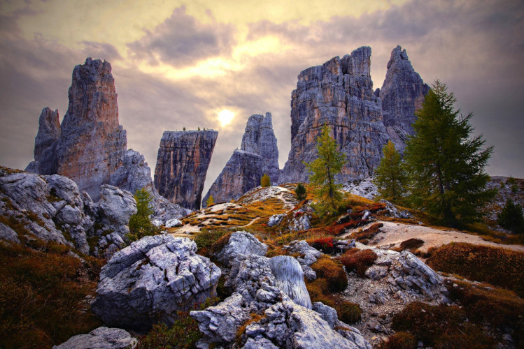 Jesenné Dolomity