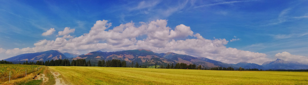 Západné Tatry z Liptovskej Kokavy