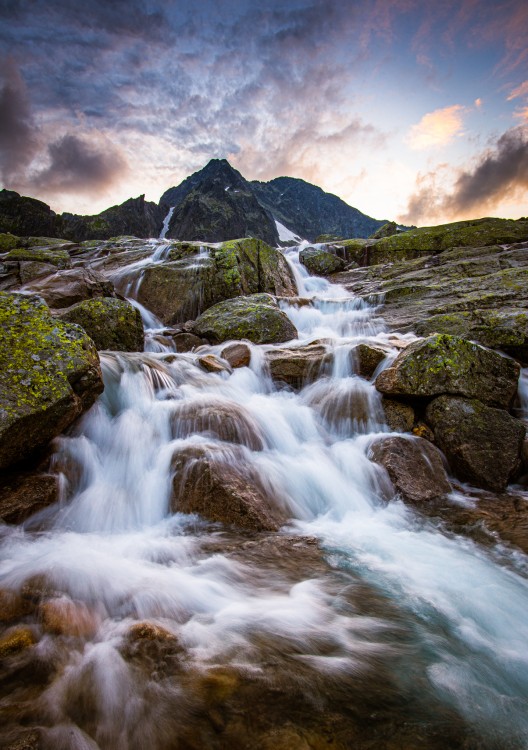 waterfall tatras