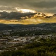 Krajina v podvečer