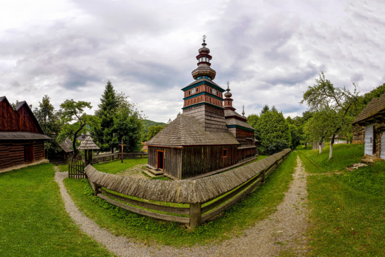 Expozícia ľudovej architektúry - Šarišské múzeum Bardejov