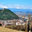 Panoráma z kalvárie v Ružomberku