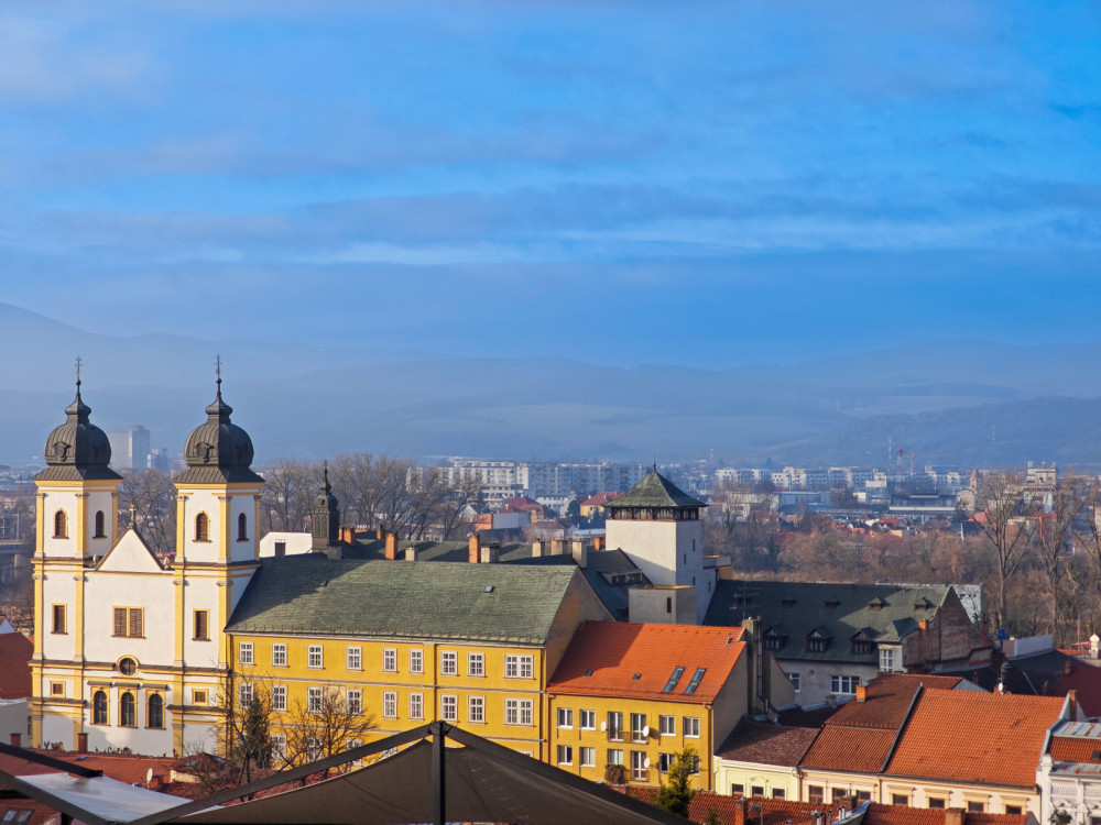 Trenčín - pohlad z hradu