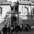 Na večerné bohoslužby.