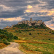 spišský hrad.