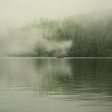 Štrbské pleso po búrke