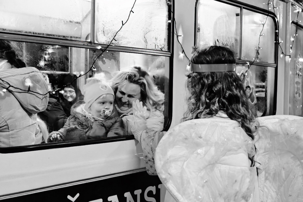 blízke stretnutie...