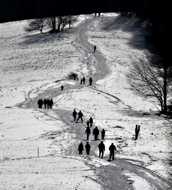 Turisté na Kamenitém