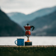 Káva z jazera Hallstatt