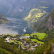 Geirangerfjord z vyhliadky Flydalsjuvet