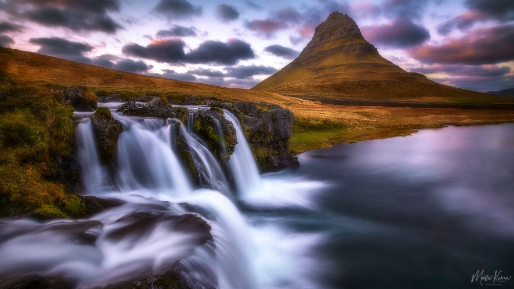 kirkjufell, Island.