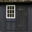 Detail kostolíka v Gjógv, Faerské ostrovy