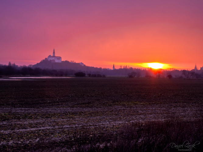 Nitra, východ slnka
