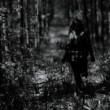 Alone in woods