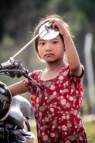 Motorkarka, Nepal den po zemetraseni 26.4.2015