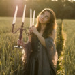 In the sunlight