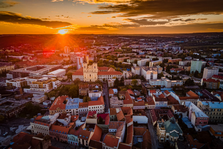 Nitra večer - centrum