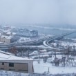 Bratislavska zasnezena panorama