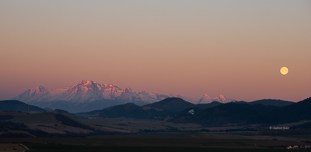 Tatry a super mesiac