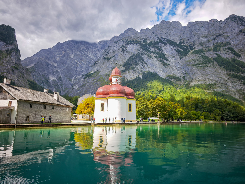 Konigsee a kostol sv. Bartolomeja