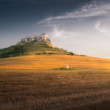 Podvečer v podhradí