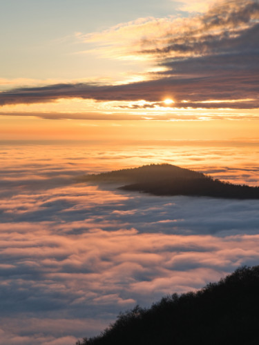 Decembrový západ slnka