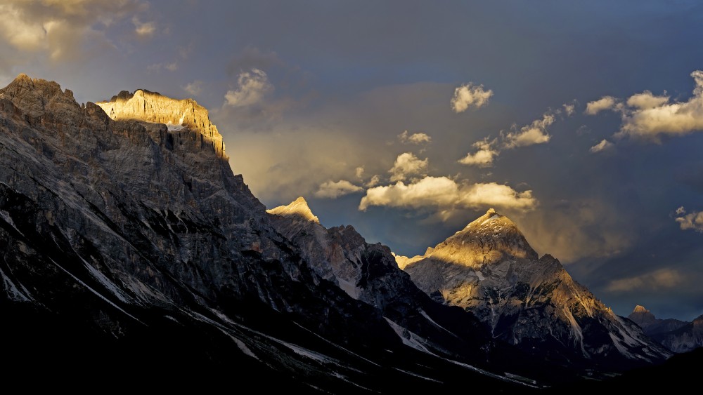 Monte Antelao po búrke