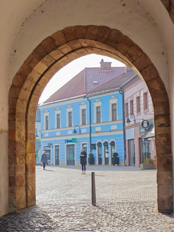 Trenčín - brána pod vežou