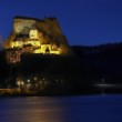 Oravský hrad v nočnom šate