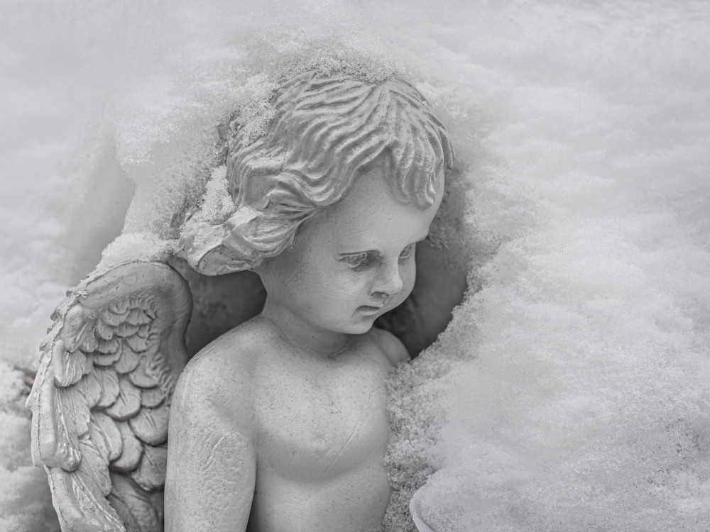 v snehovom záveji ...