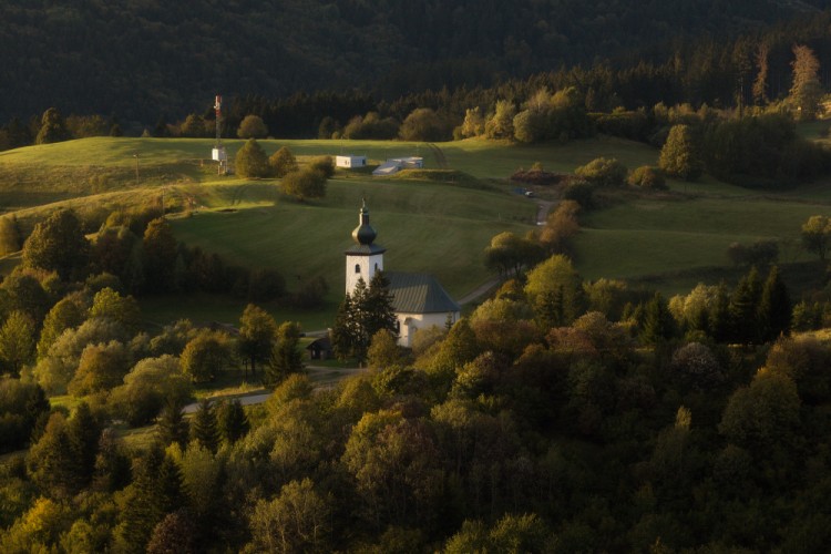 Posledné lúče v Kremnických Baniach