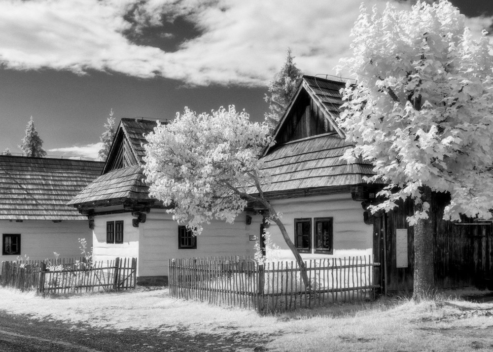 Skanzen Pribylina 02 (infrared)