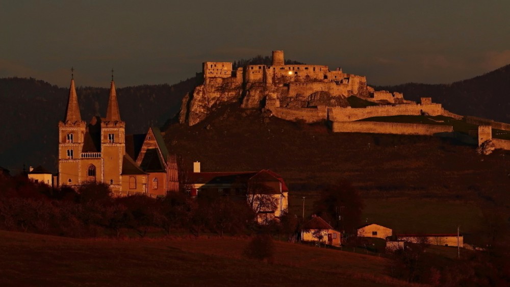 Spišská Kapitula a Spišský hrad / Na sklonku dňa