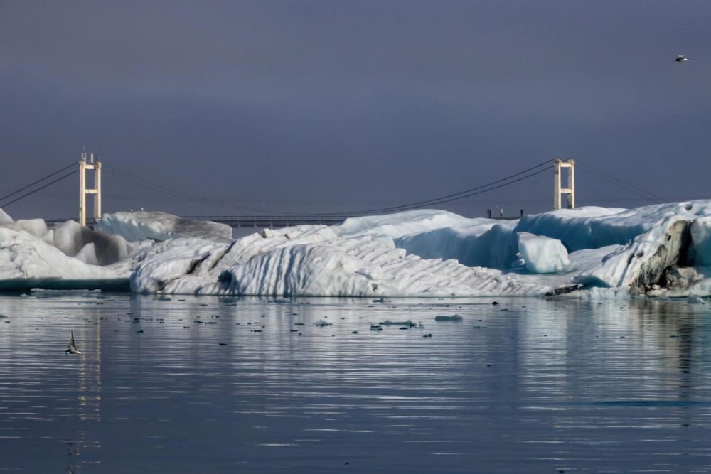 Jökulsárlón bridge