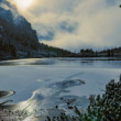 Popradské pleso zamŕza