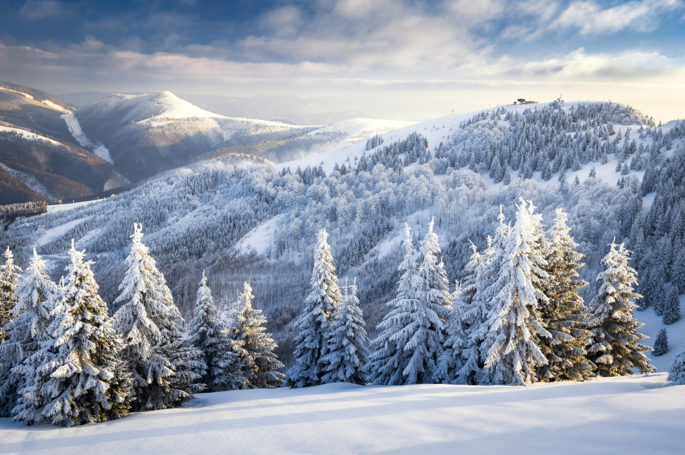 Ticho v náručí zimy