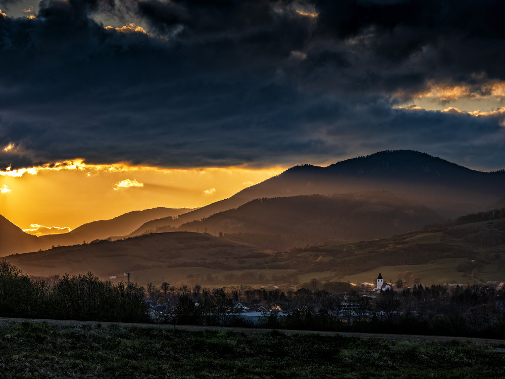 Podvečer Liptovská Teplá