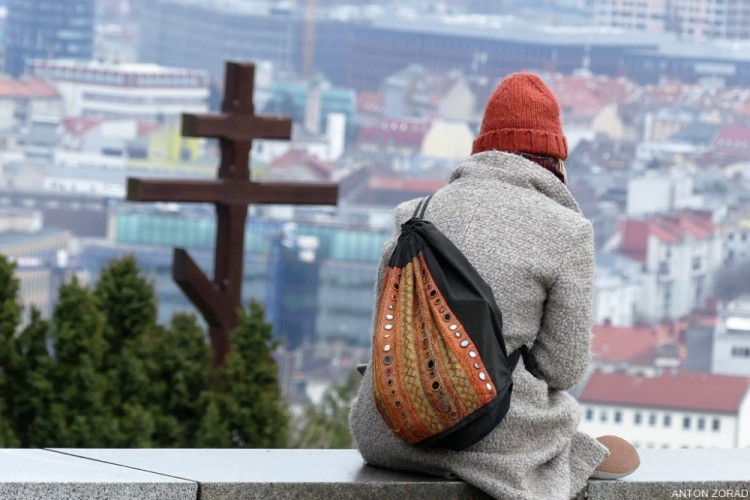 Meditácia na Slavíne