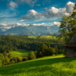 Tatry z podvečerných lúk
