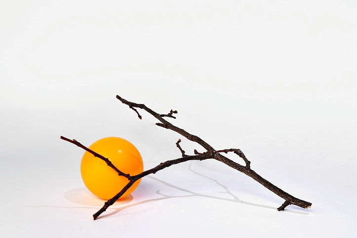 oranžová loptička