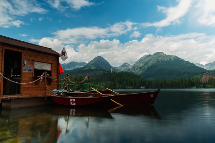 Štrbské Pleso v lete