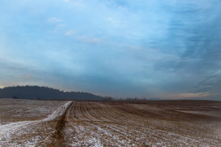 V podvečer.