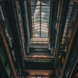 Sky in warehouse