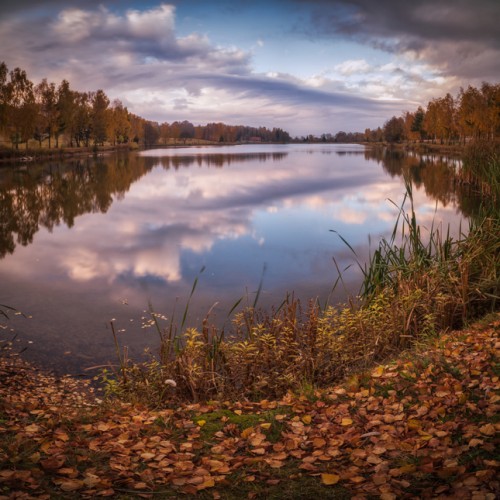 Jesenné jazero…