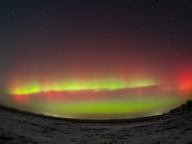 Polarna žiara 19.1.2026