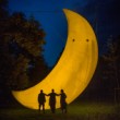 Biela noc - mesiac